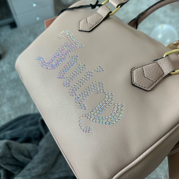 RARE juicy couture bling satchel clutch bag - Picture 8 of 13